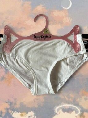 NWT Juicy Couture white panties